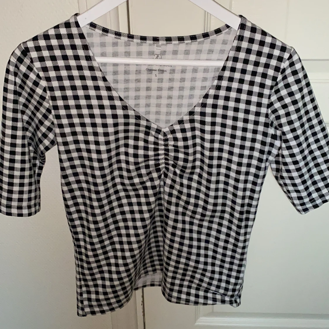 Söt rutig top - 91