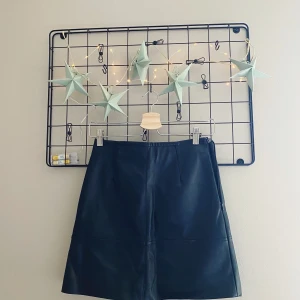 Kjol - Kjol i skinnimitation, storlek 34. Med dragkedja i sidan. 