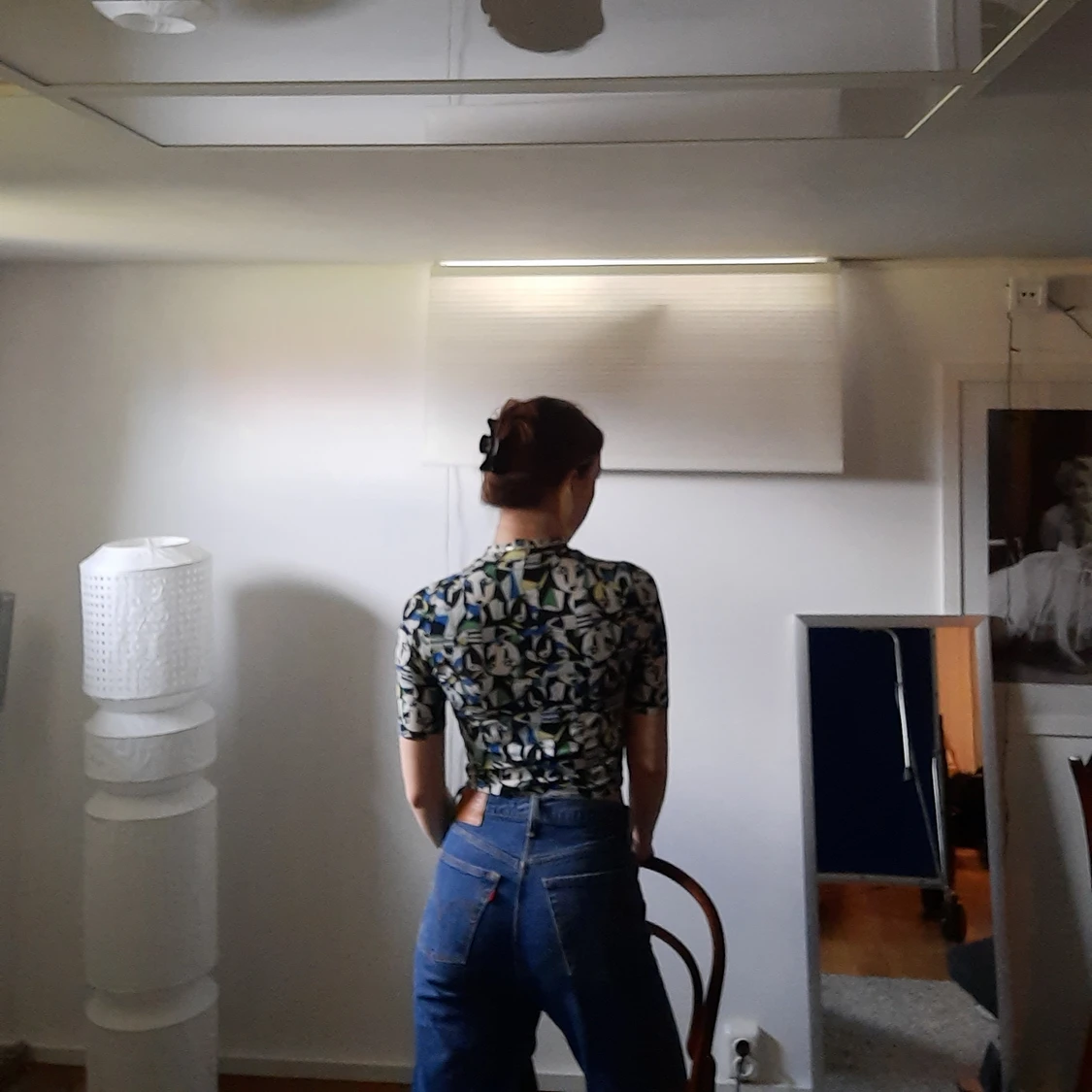 Monki top with pattern  - 91