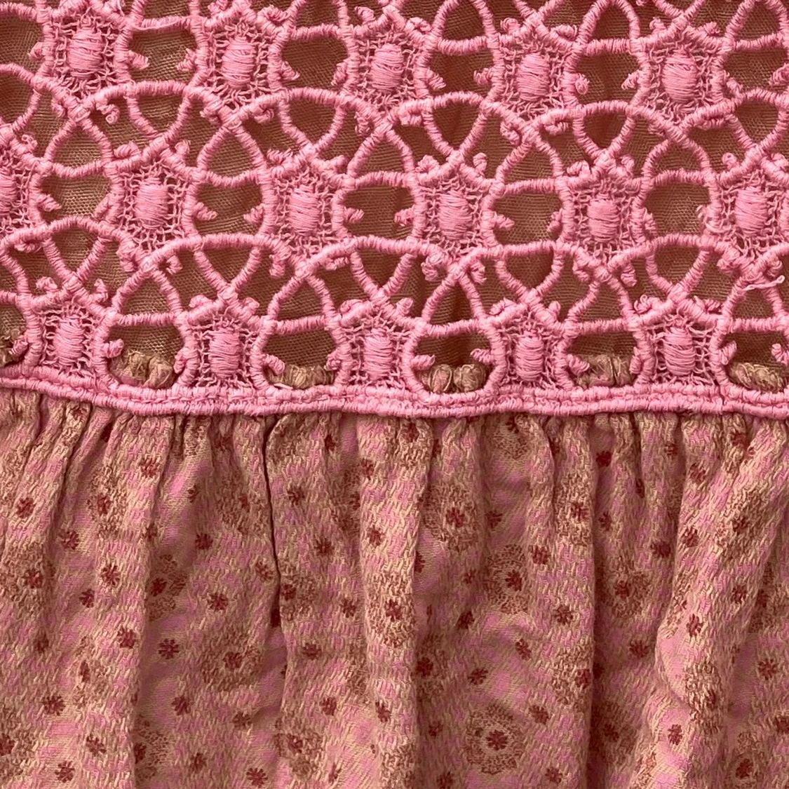 Råsa boho klänning XL - 90