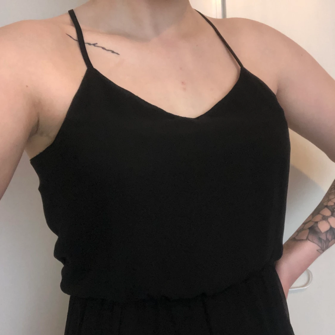 maxiklänning med slits - 91