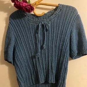 Blå topp - Supersöt blå topp💕 frakt: 66kr