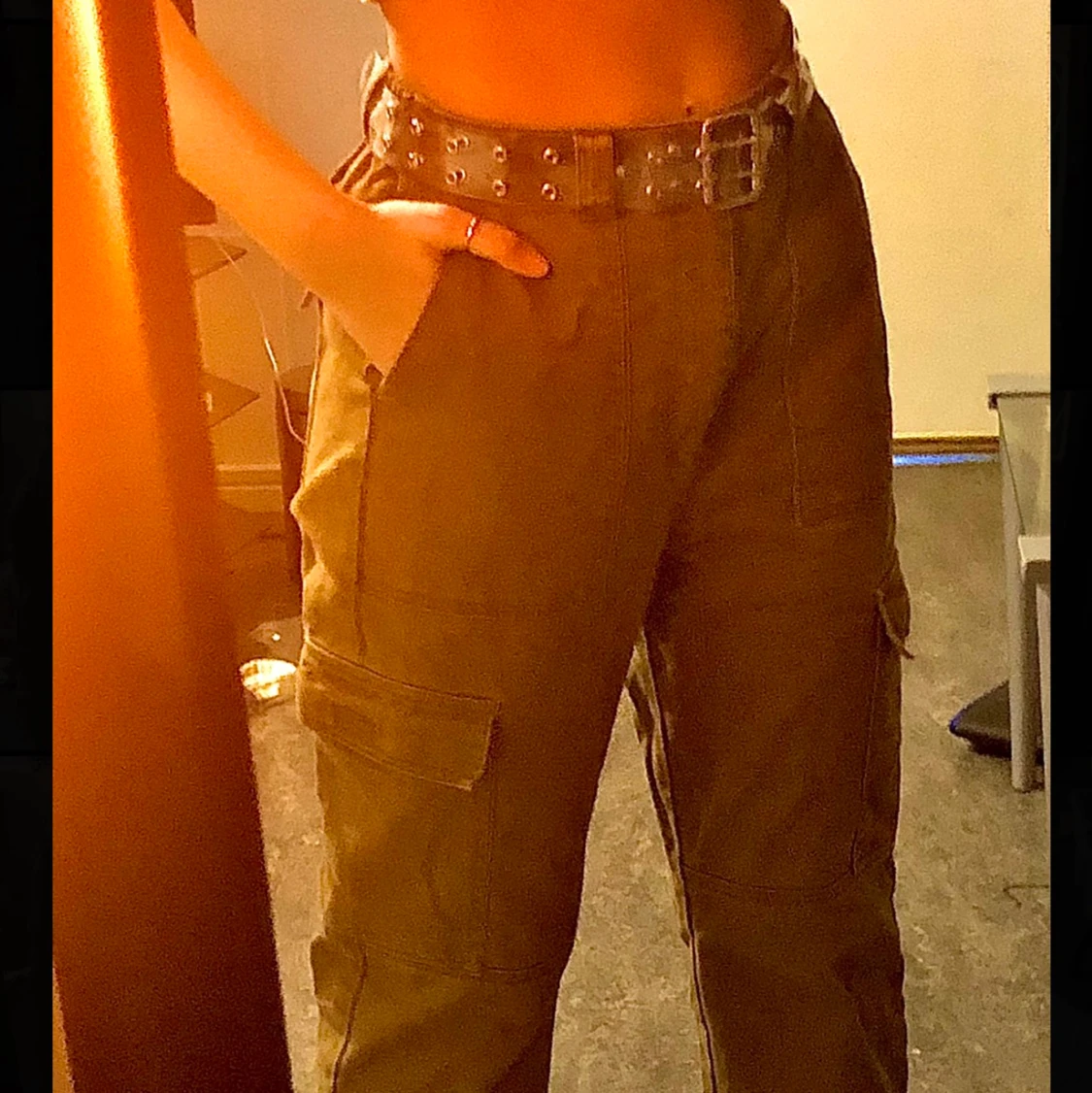 Bruna Cargo pants strl M