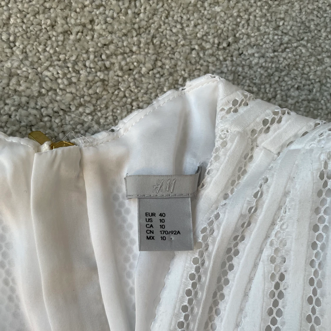 Vit klänning - 91