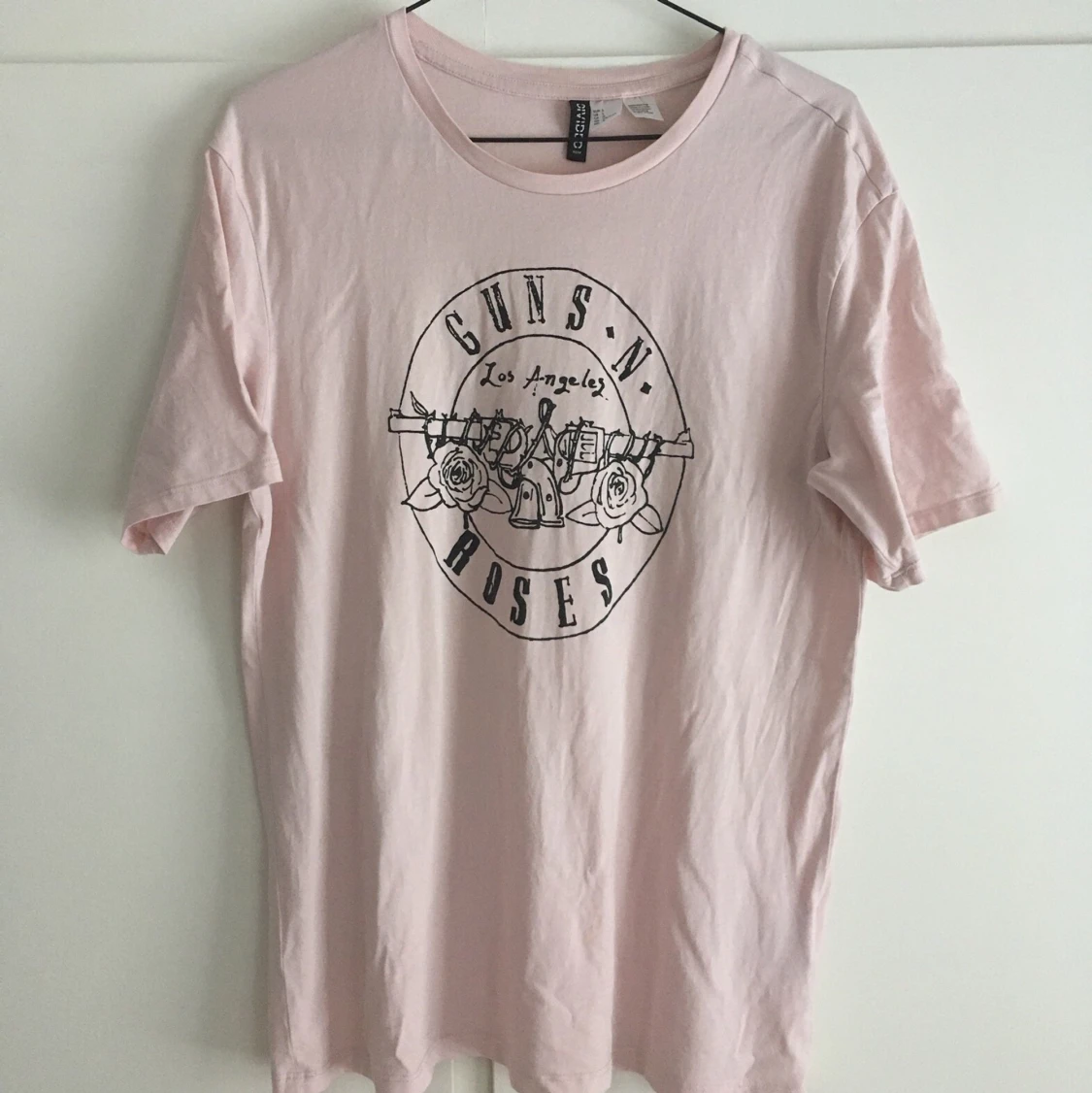 Rosa tshirt med tryck