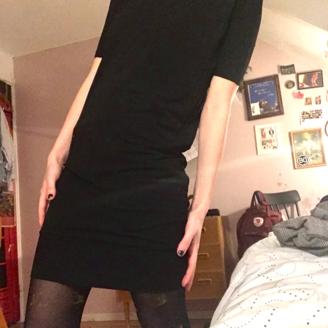 WHYRED klänning svart! - 90