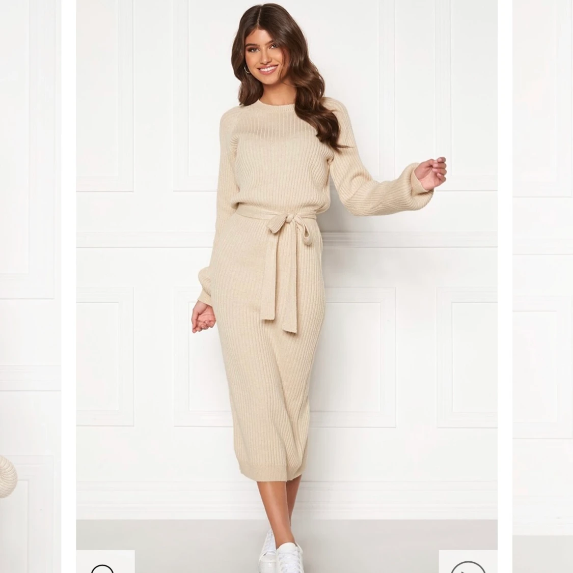 stickad klänning bubbleroom AMIRA dress