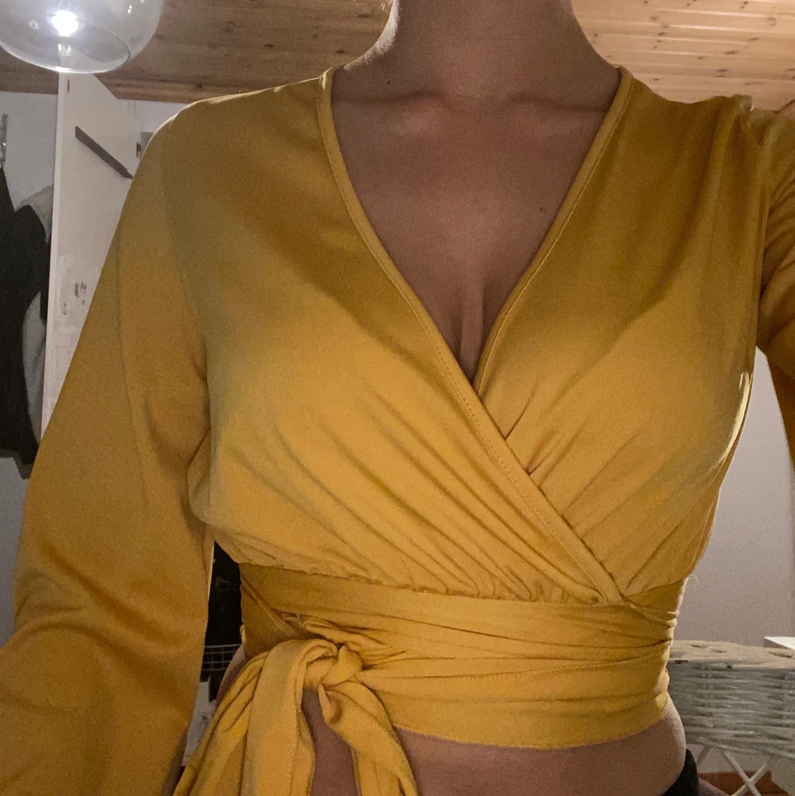 Gul topp/blus - 91
