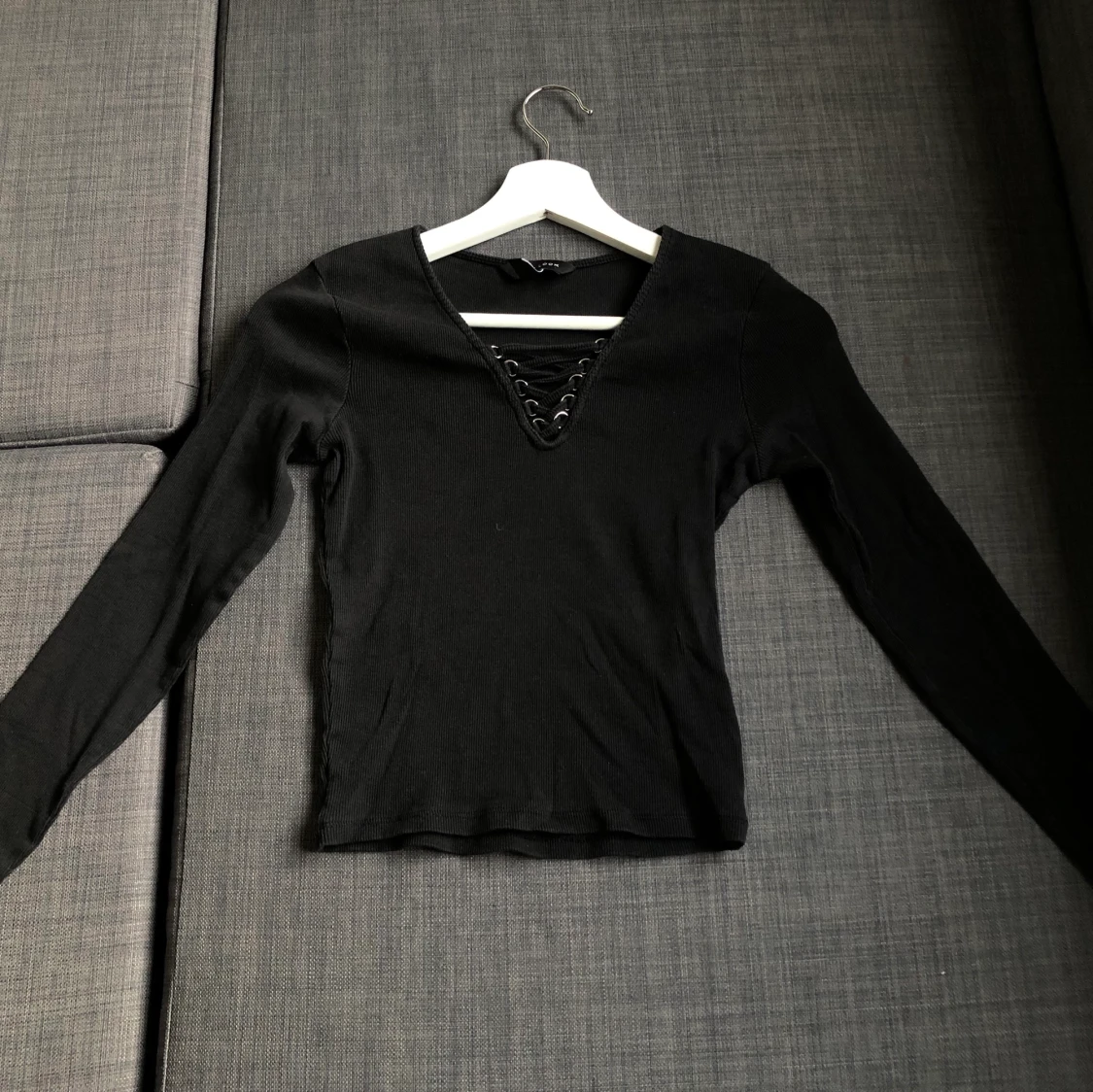 Topp med snörning  - 90