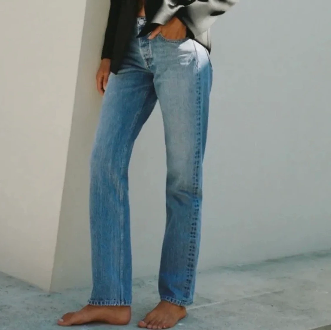 Mide Rise jeans  - 90