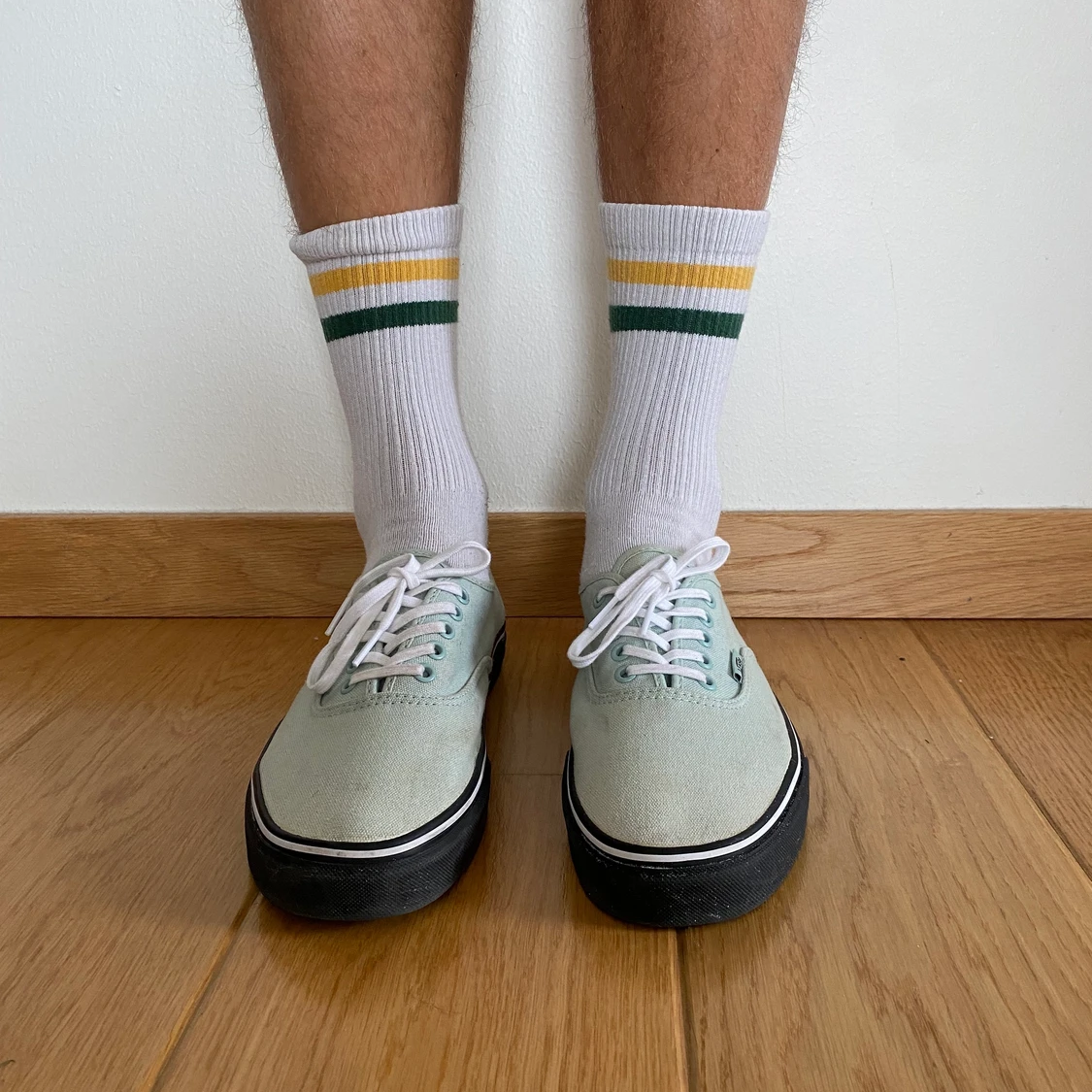 Mintgröna Vans i storlek 44