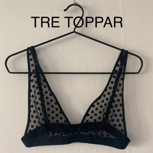 Tre toppar - Tre toppar i S, tänker 1 för 70:- alla 3 för 150:-.