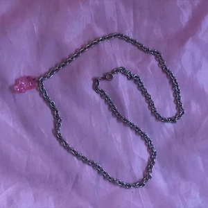 Hellokitty halsband!✨💓 - Liten ljusrosa hello kitty charm på kedja! Jätte gullig🥺