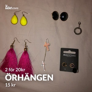 Örhängen - Örhängen. Frakt ingår inte