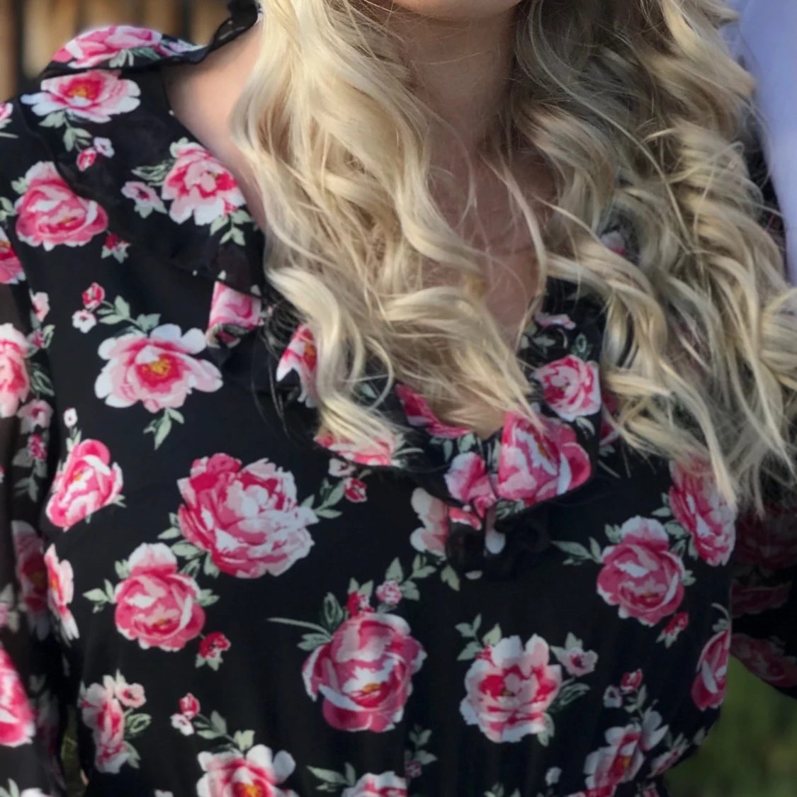 Blommig klänning från HM - 90