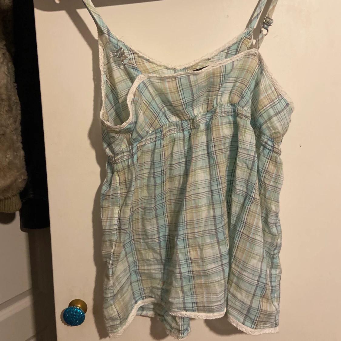 Jättesött blå grönt linne💚💙 - 90