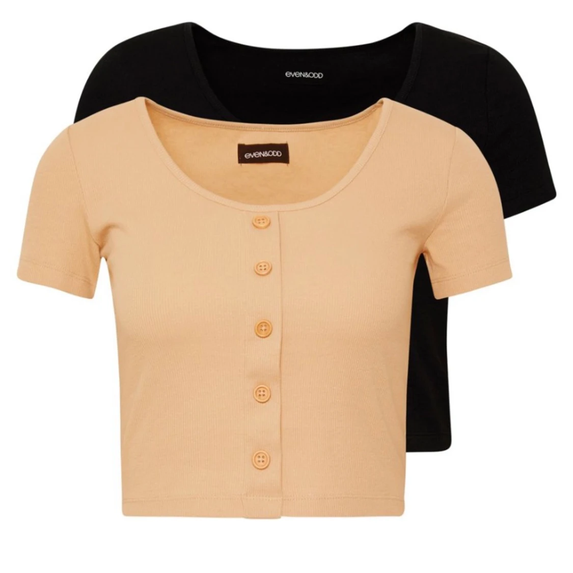 TVÅ knapp toppar storlek M - 91