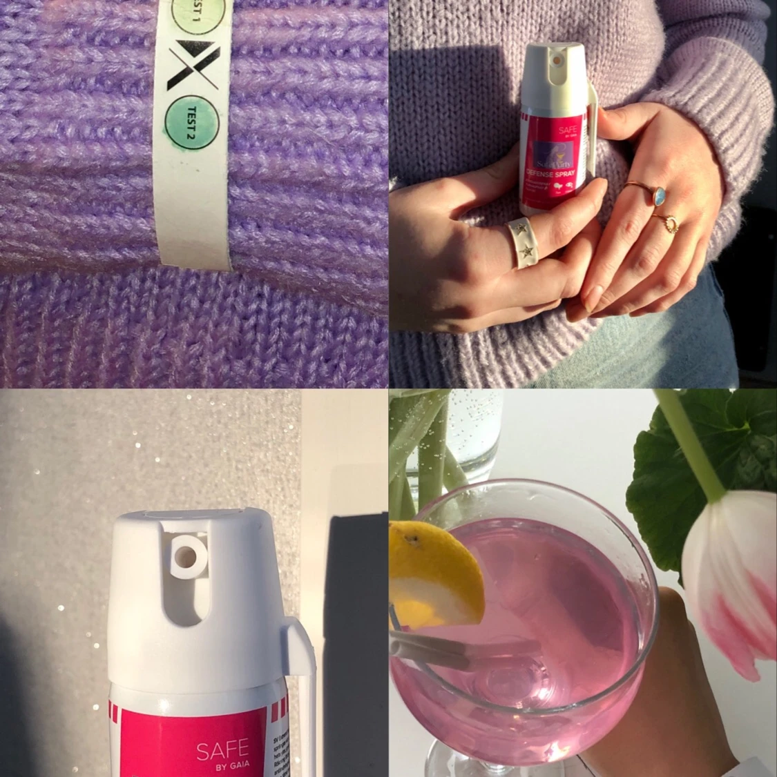 Erbjudande: försvarsspray & armband 