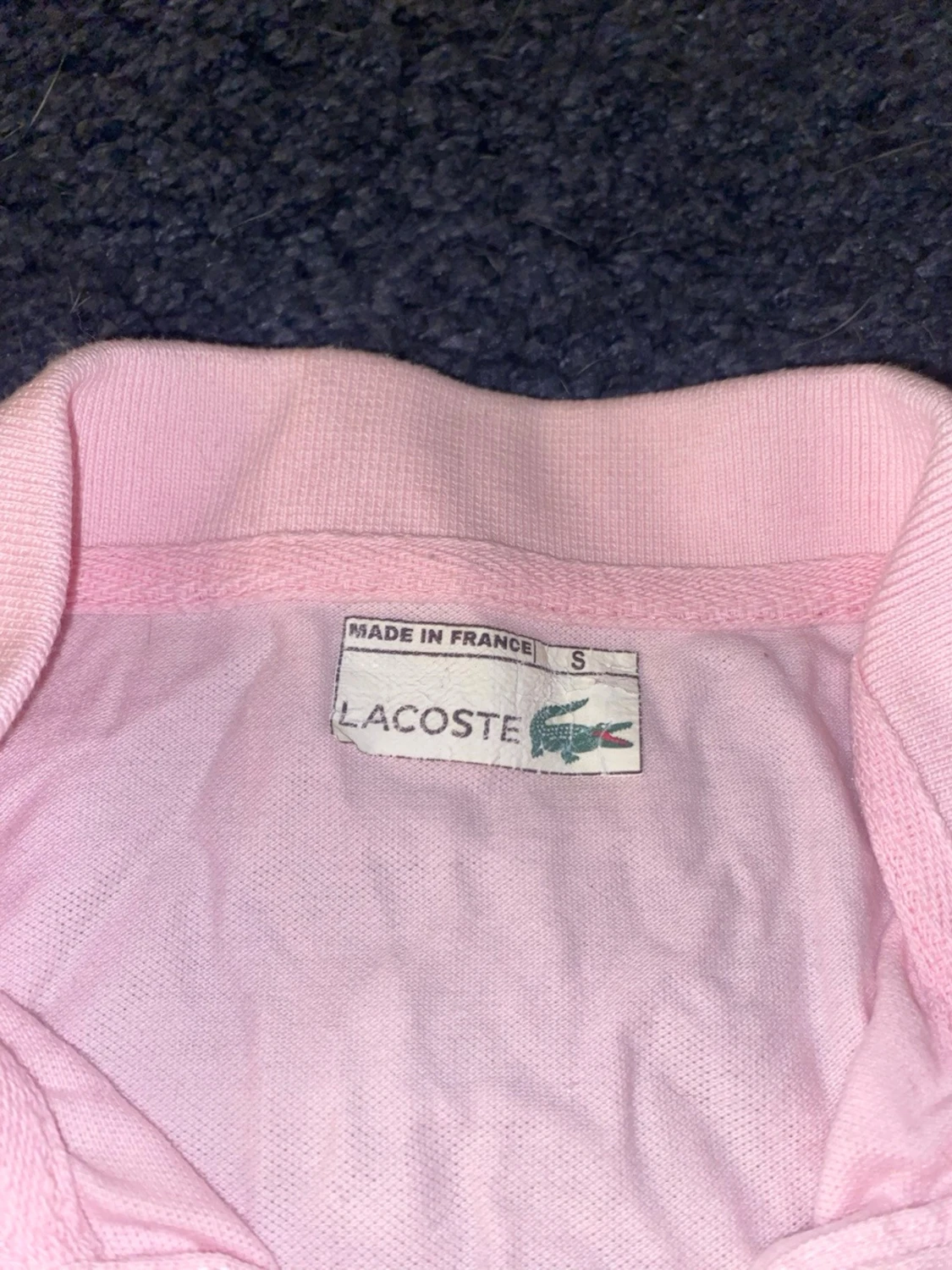 Ljusrosa pikétröja från Lacoste - 2