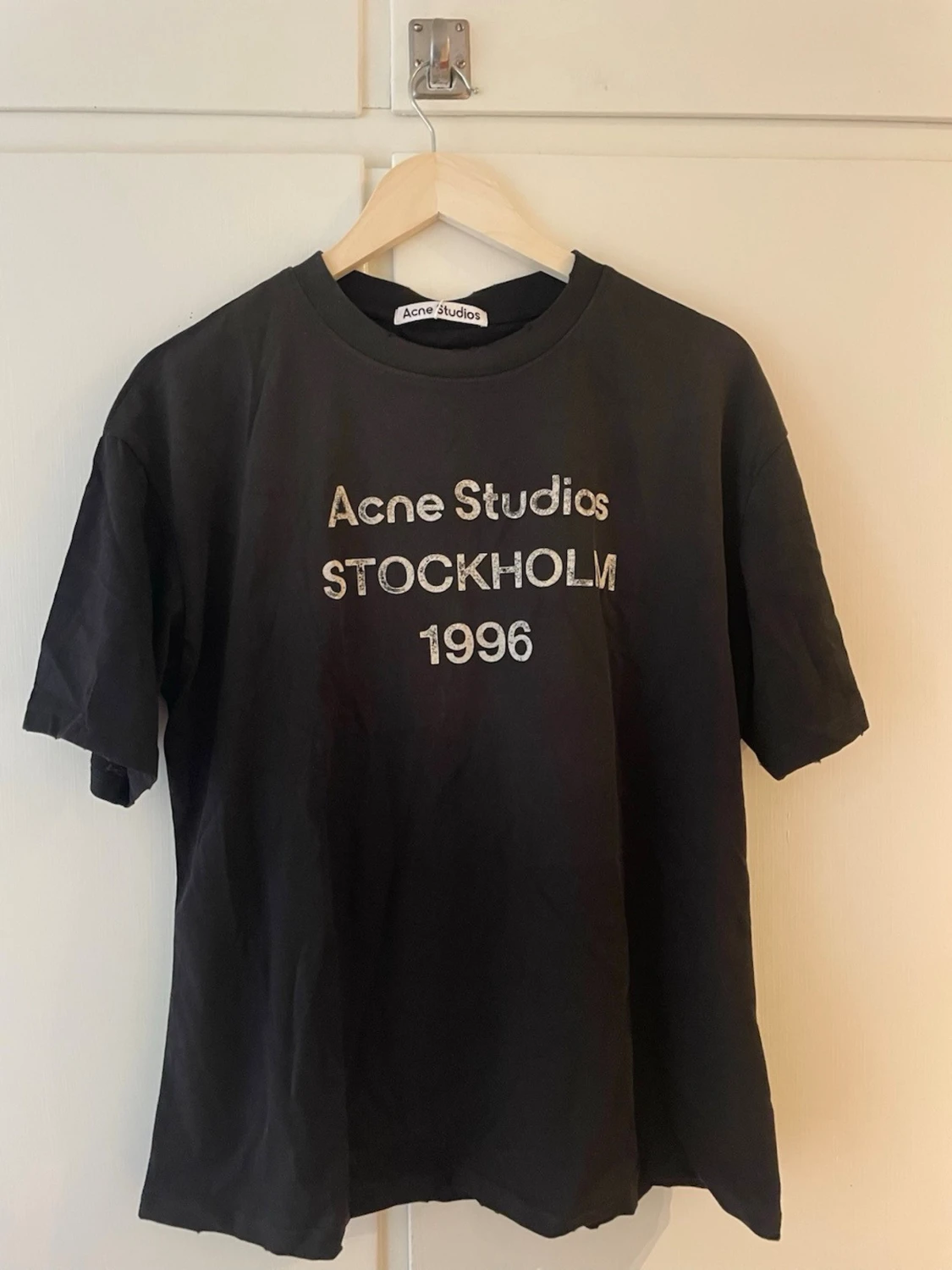 Svart Acne Studios t-shirt