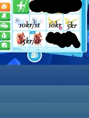 ADOPT ME PETS! - Säljer olika virtuella föremål och husdjur från spelet Adopt Me! PS: kontakta mig om du vill köpa! 