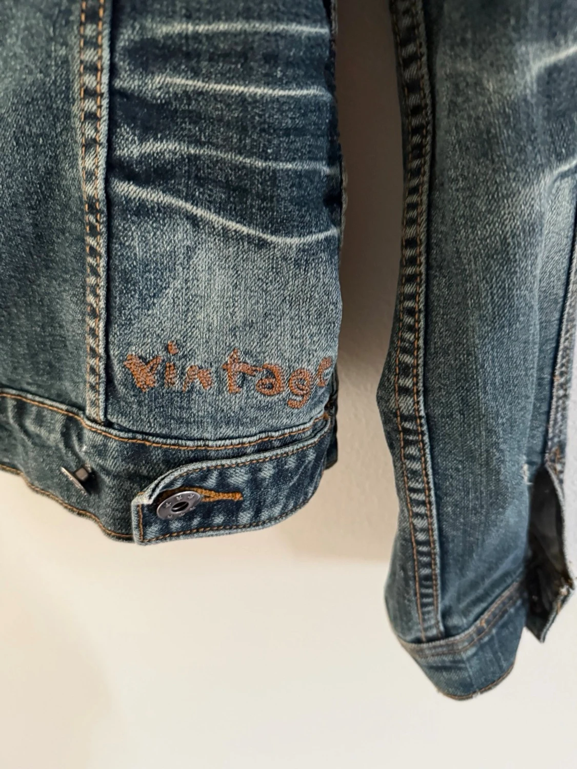 Blå jeansjacka från Colours of the World - 3