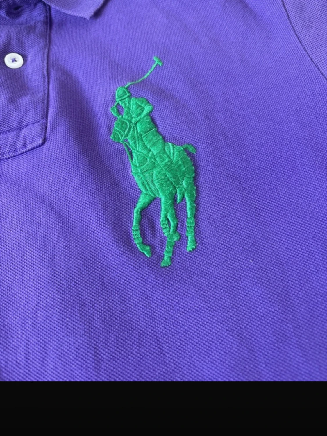 Lila pikétröja från Ralph Lauren - 1