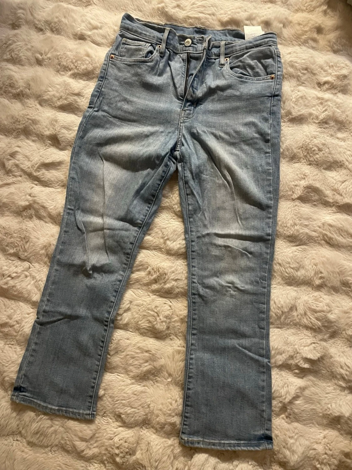 Ljusblå raka jeans från Levi's - 2
