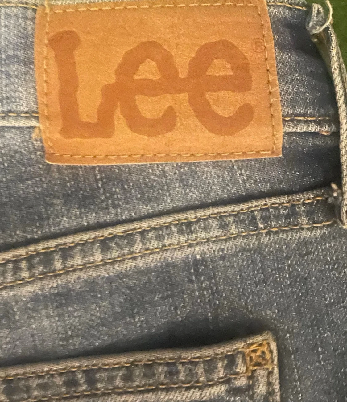 Blå slim fit jeans från Lee - 3