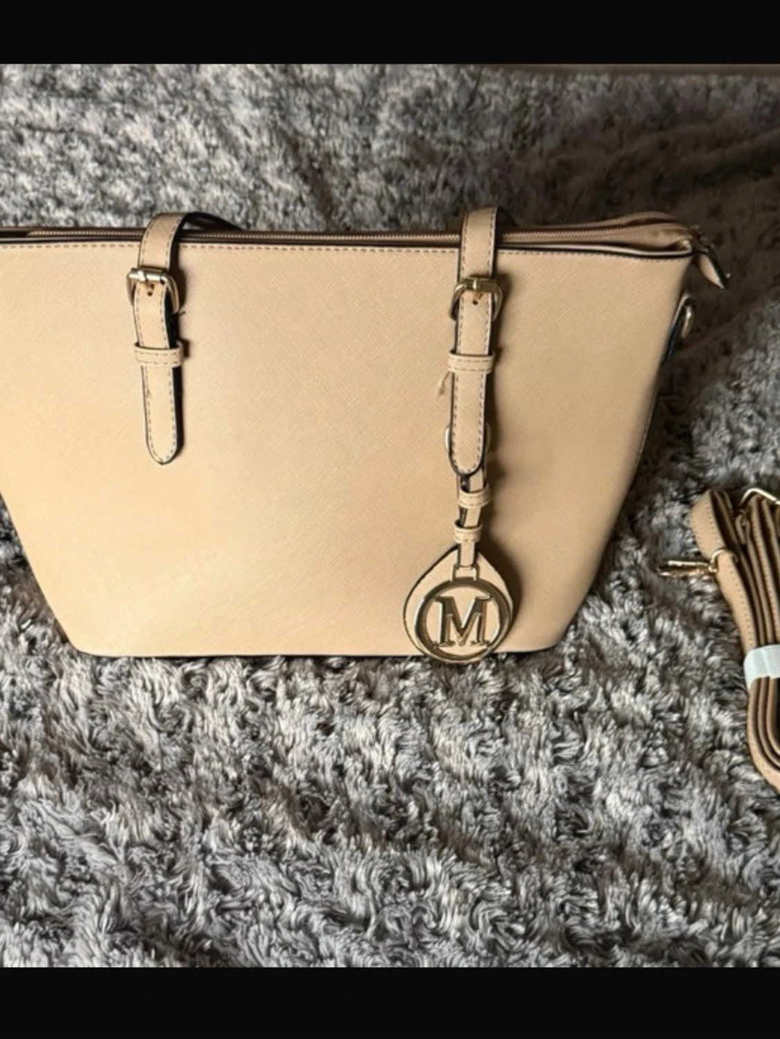 Beige handväska  - 2