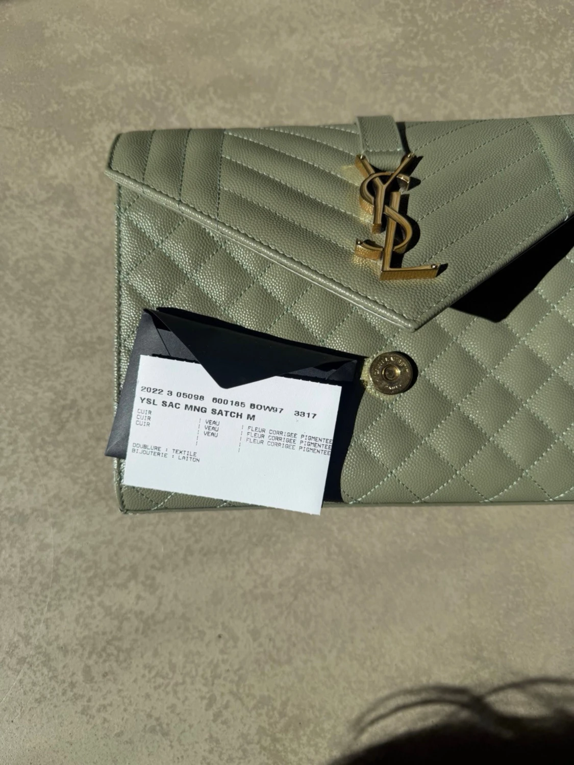 YSL Envelope Medium - 93
