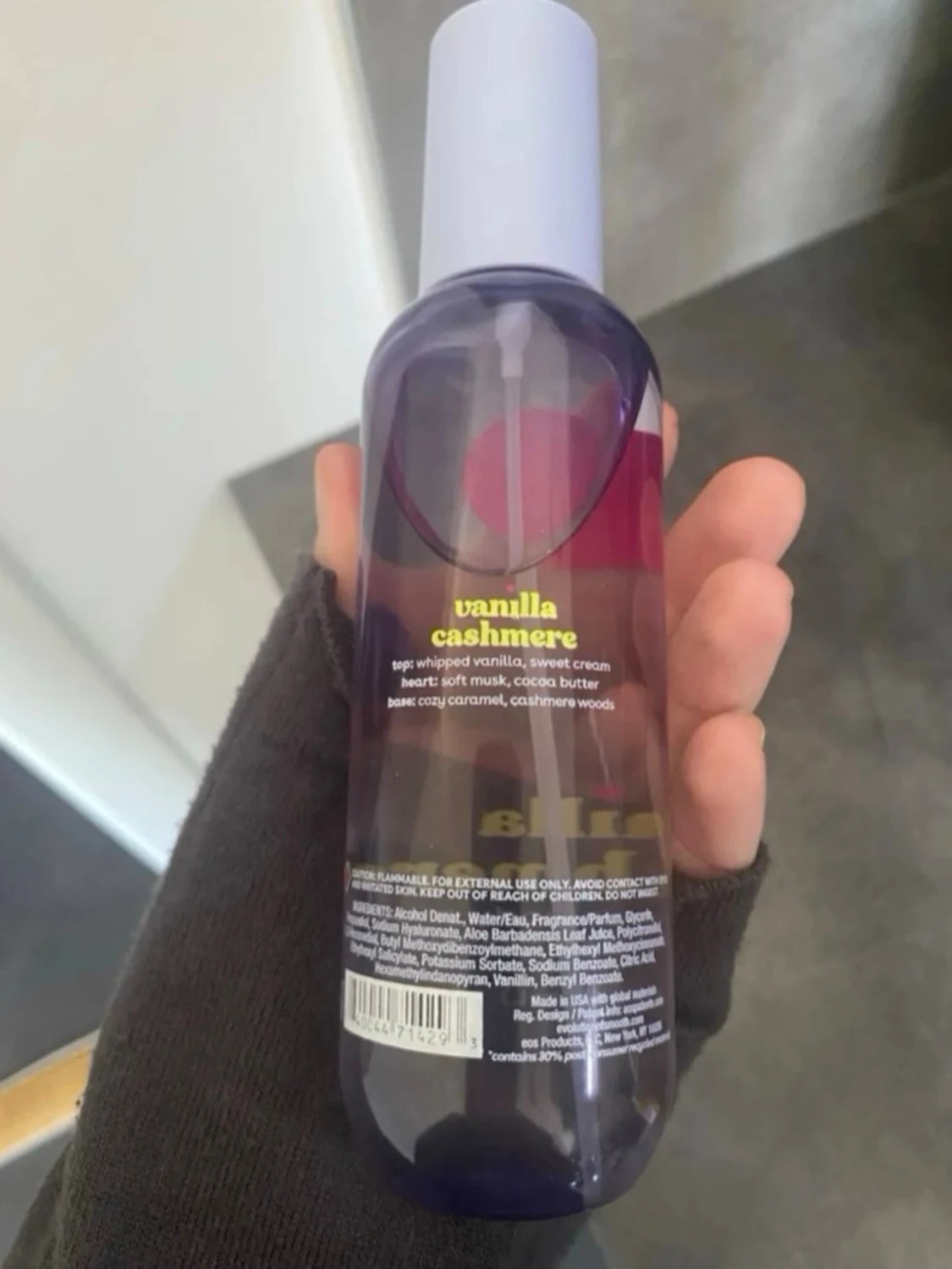 Eos Vanilla Cashmere body mist - 2