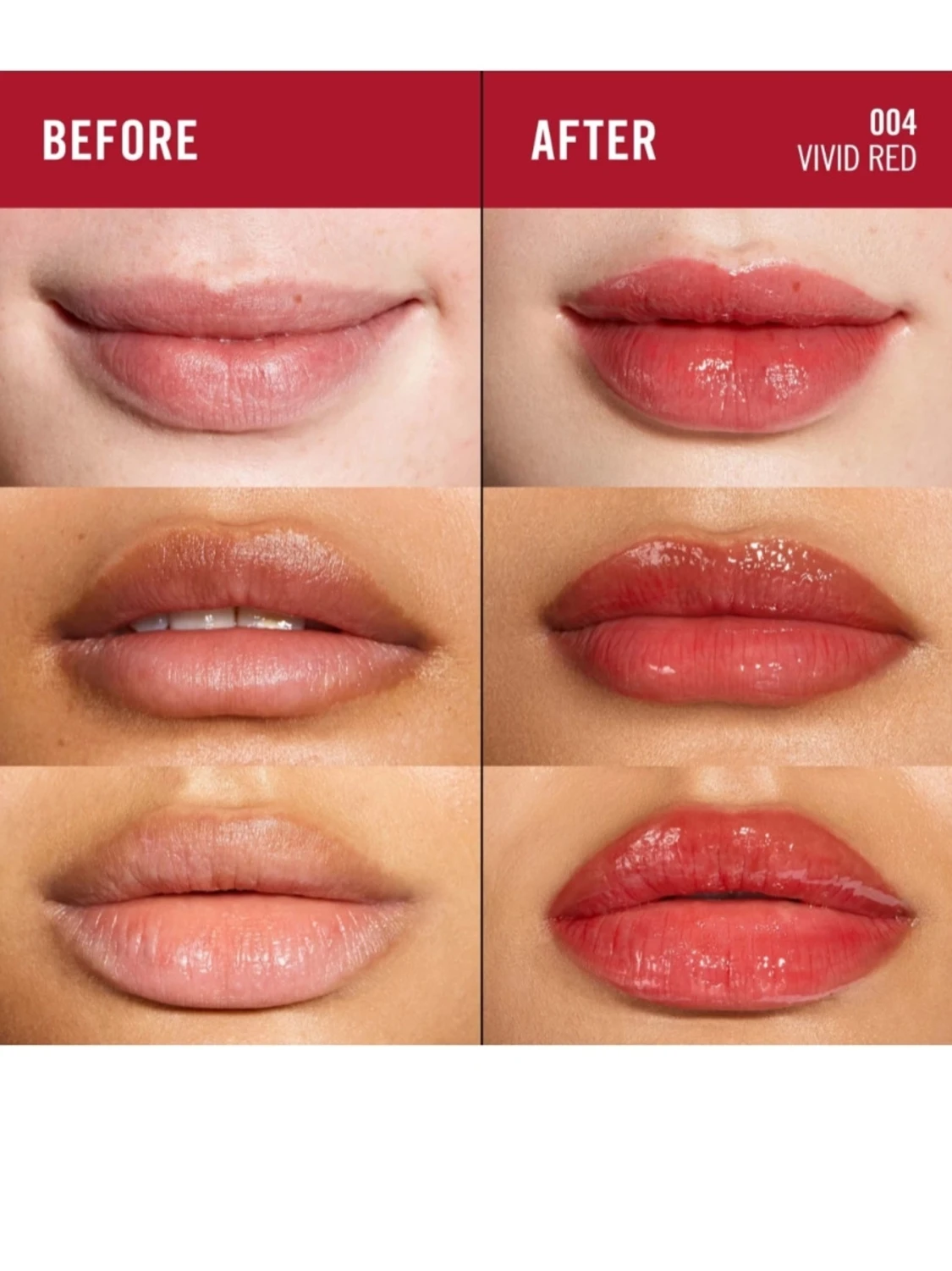 Rimmel Oh My Gloss! Lip Oil röd - 4