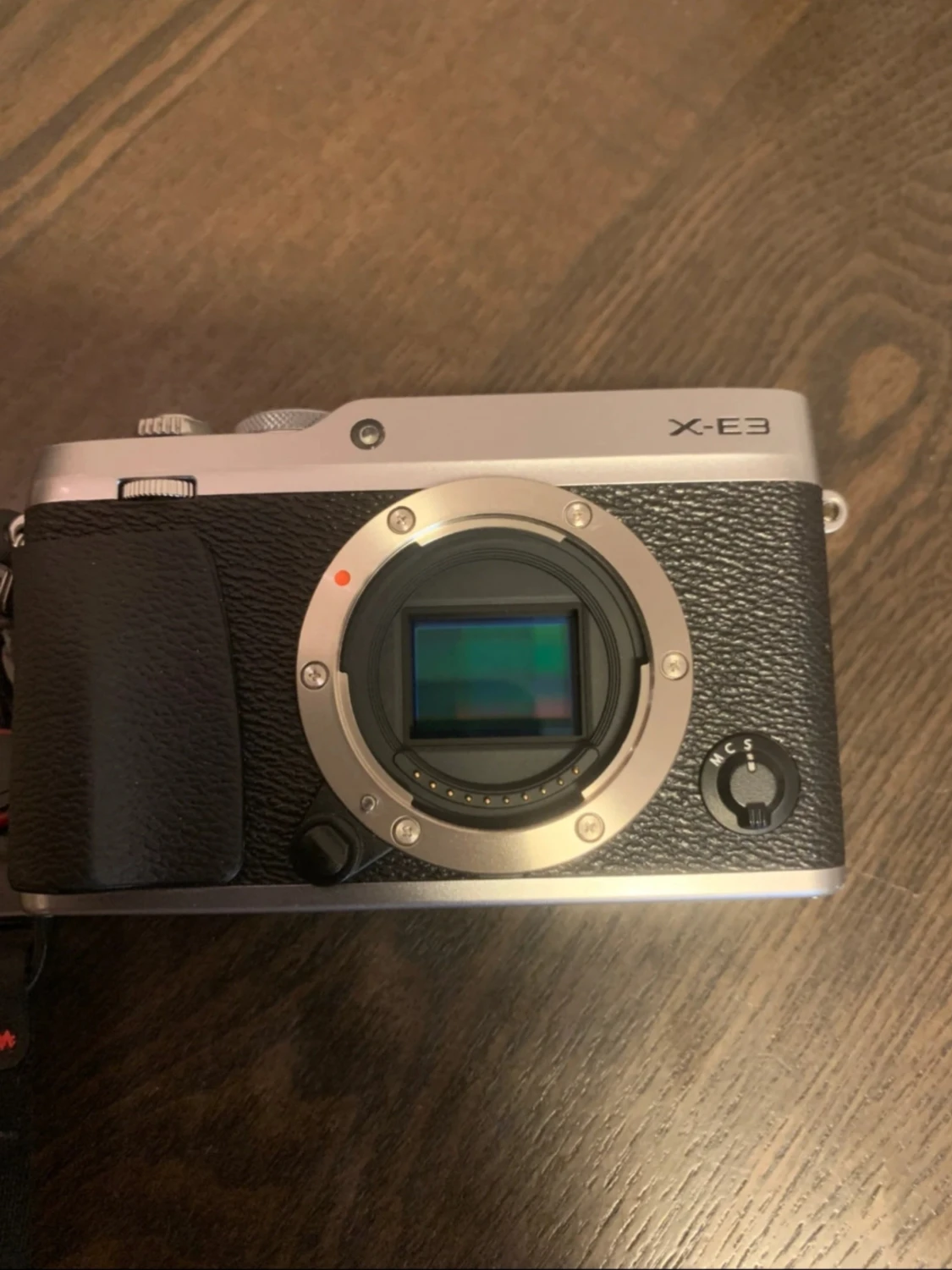 Fujifilm X-E3 systemkamera silver/svart