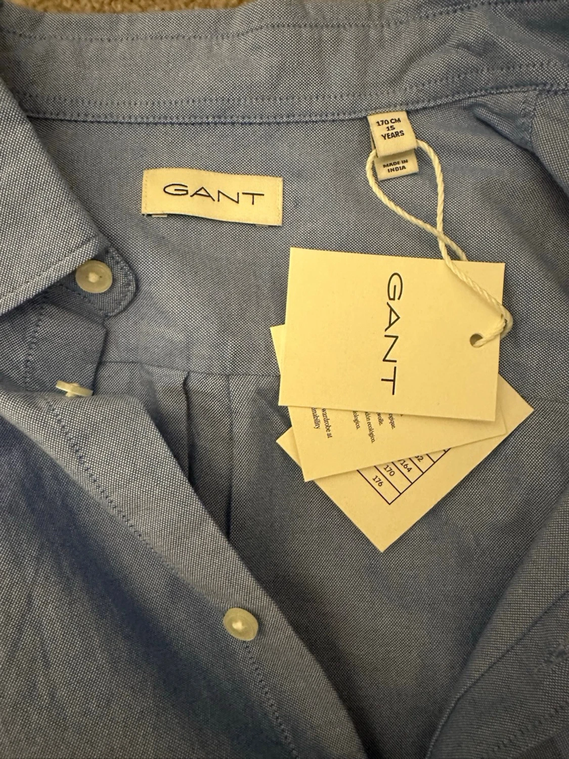 Blå skjorta från Gant  - 2
