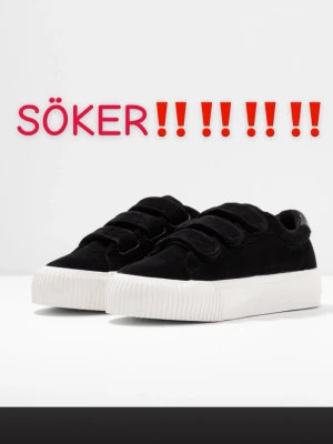 SÖKER Even&odd skor storlek 38 - Stilrena svarta sneakers med tre kardborreband och tjock vit sula. Skorna har en klassisk låg modell och är tillverkade i ett mjukt tygmaterial som ger en avslappnad vibe. Perfekta för en trendig och bekväm look.