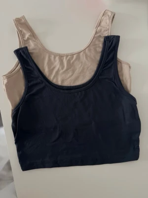 4 basic tops - 4 basic tops bundle   Includes: black, beige and grey Size: M (can fit S depending on fit) Condition: used, in good condition  💰 Price: 100 kr for all  📦 Fast shipping / meet-up possible Message me if interested 💌