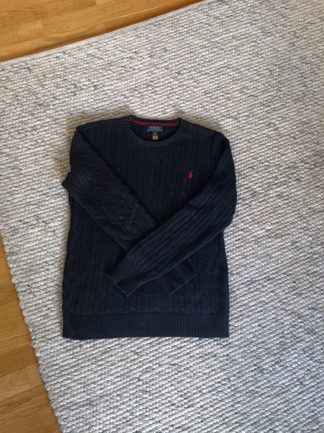 Svart stickad tröja från Polo Ralph Lauren - 1