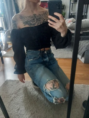 Off shoulder topp blus - Från bubbleroom 