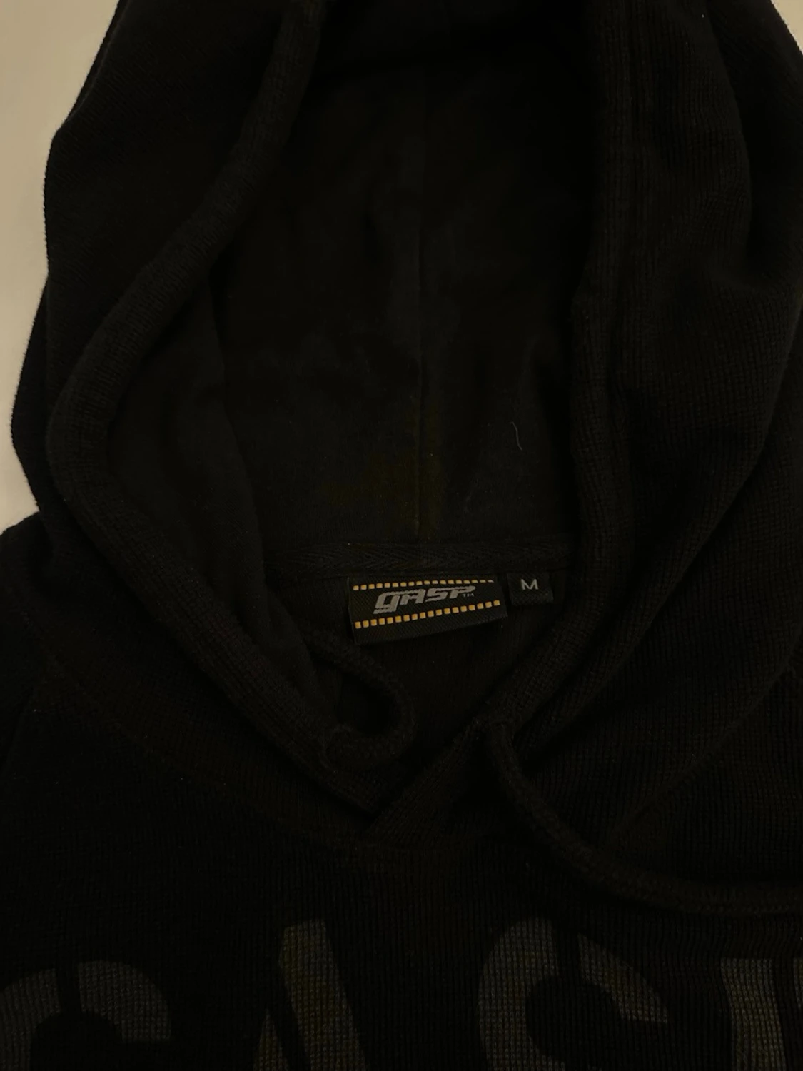 Svart ärmlös hoodie från GASP - 1