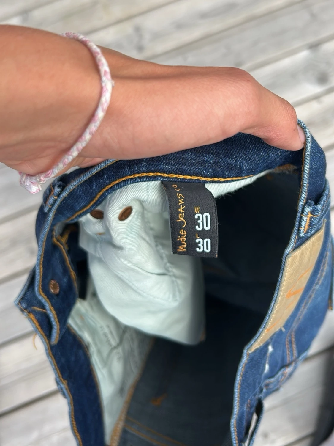 Blå jeans från Nudie Jeans Co W30 L30 - 1