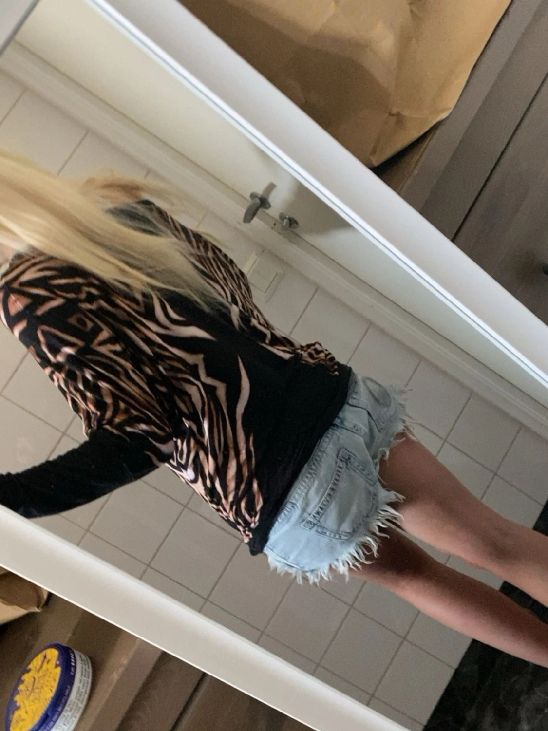 Tröja med tiger mönster - 4