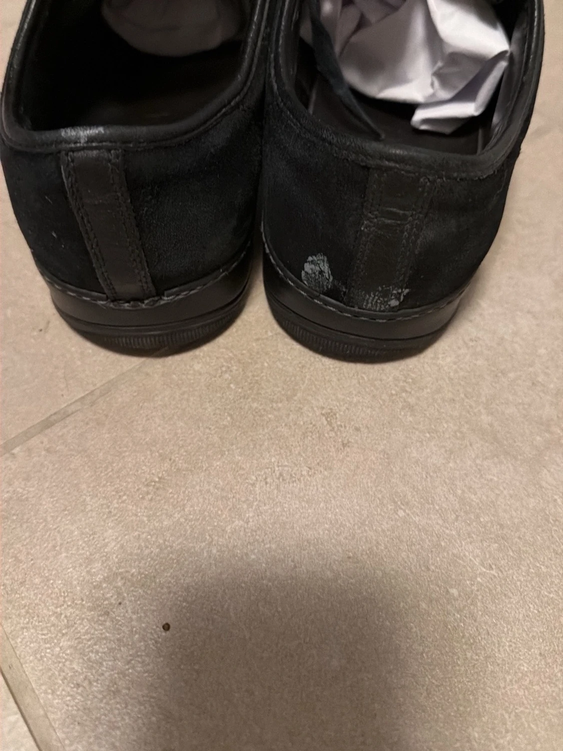 Svarta Lanvin sneakers  - 4