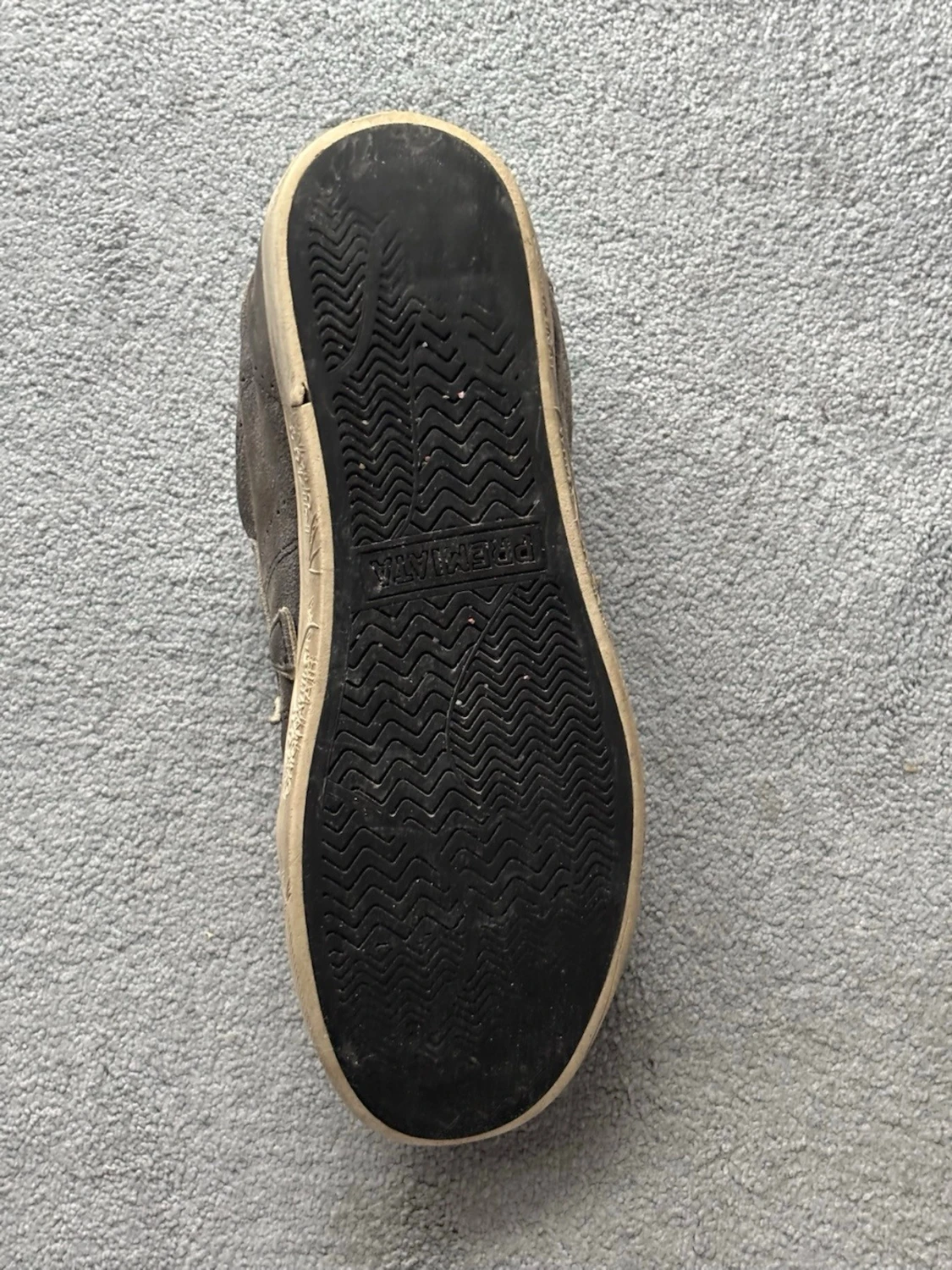 Blåa sneakers från Premiata i mocka - 2