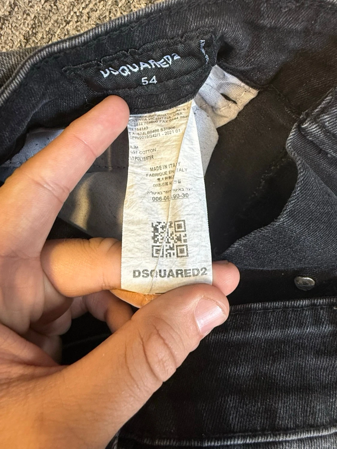 Svarta Dsquared2 jeans - 5