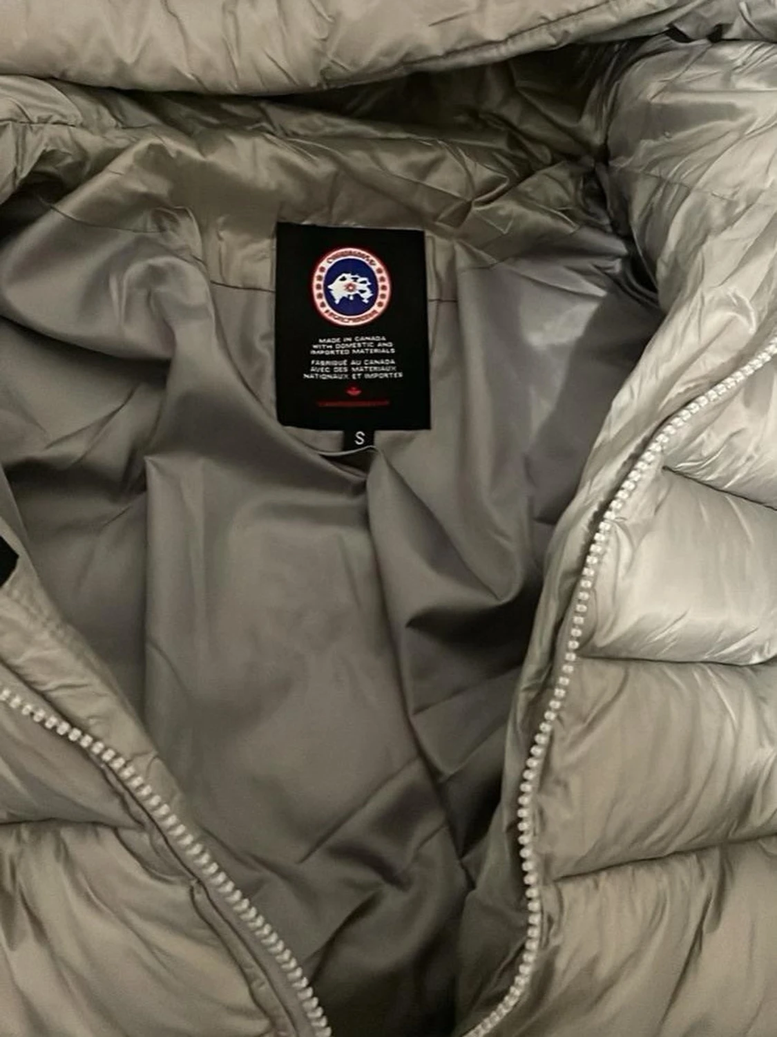 Ljusgrå pufferjacka från Canada Goose - 2