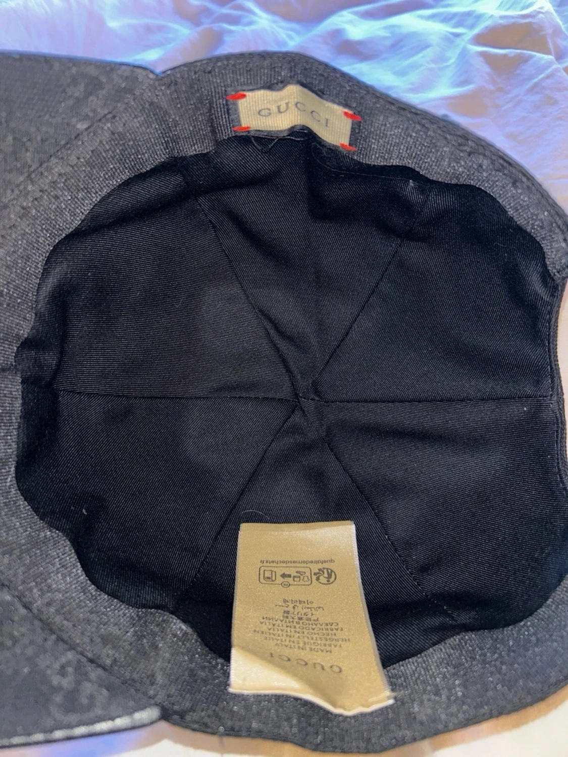 Svart Gucci keps  - 3
