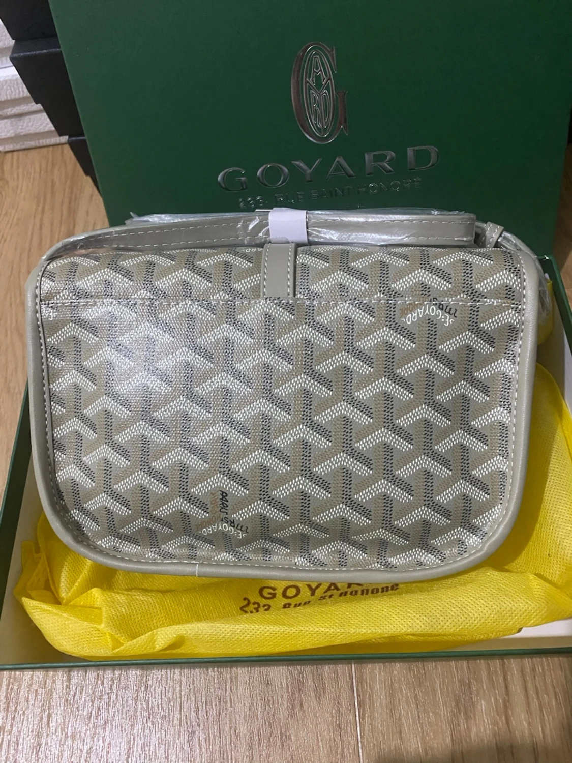 Grå axelväska  - 3