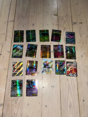 17 Pokemonkort - 17 sällsynta pokemonkort