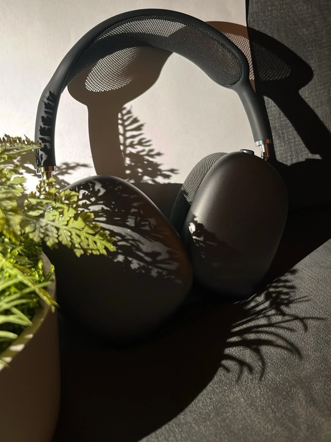 Svarta Apple AirPods Max hörlurar - 1